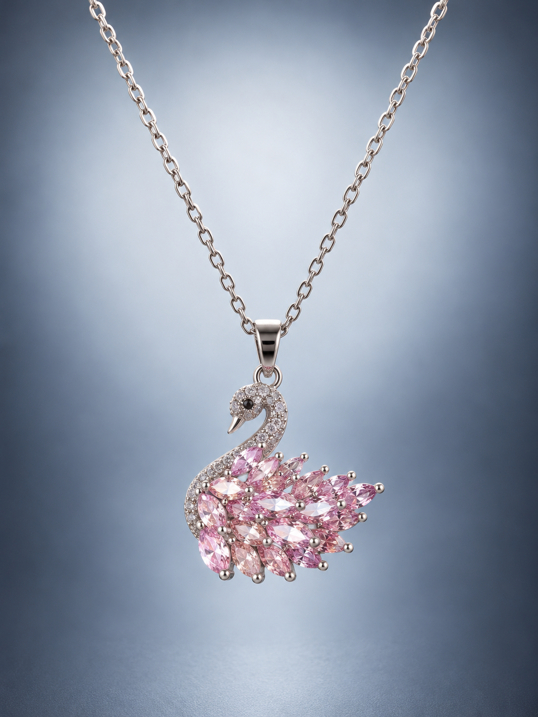 BYLAYEN CRYSTAL KUĞU KOLYE