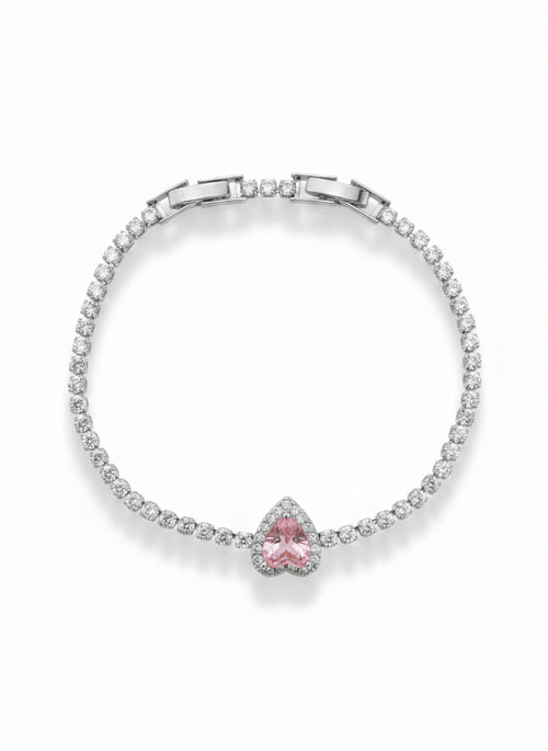 Bella Rose Heart Bileklik