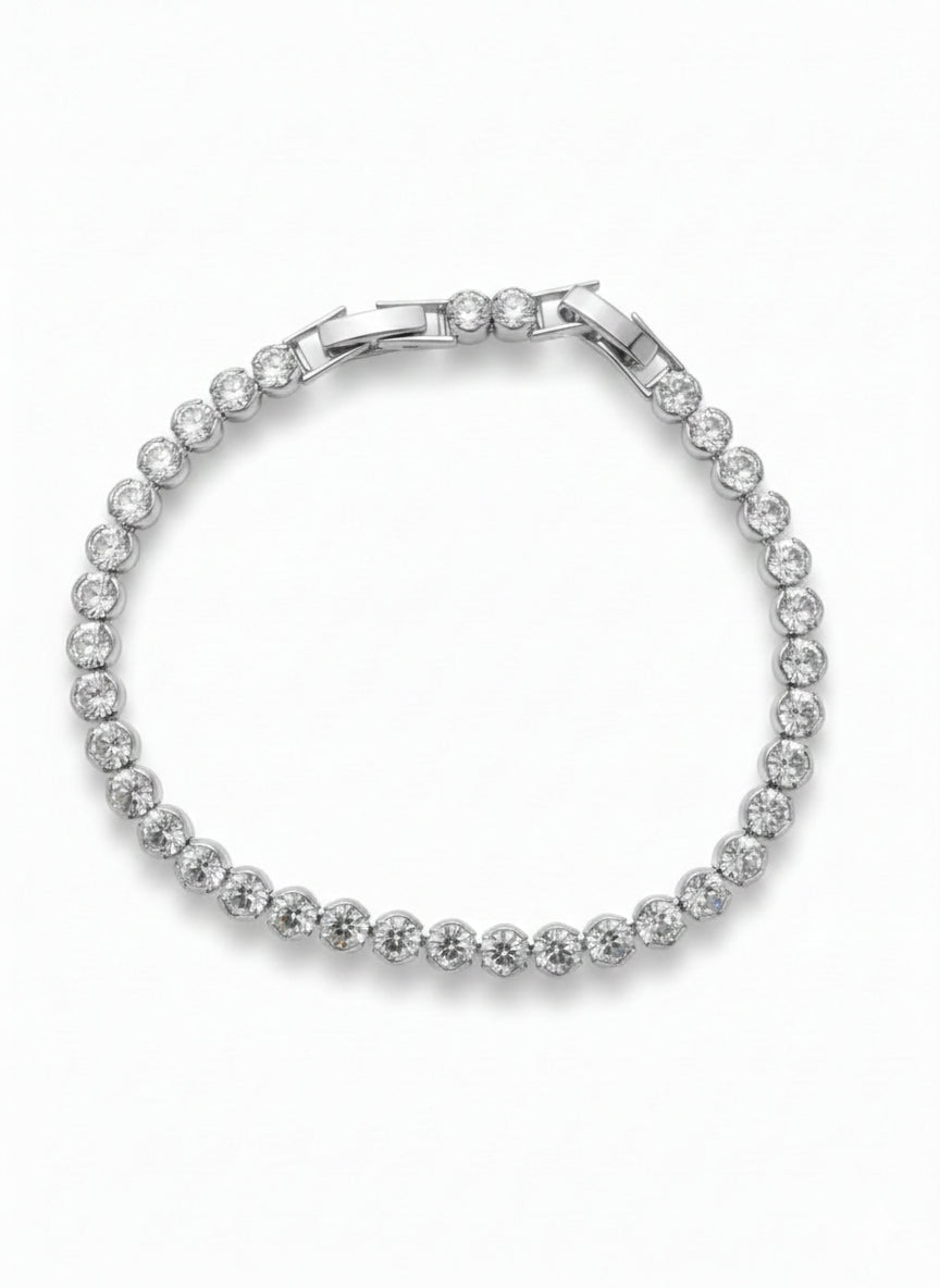 Stone Detaylı Çelik Bileklik