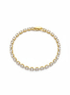 Square Cut Taş Detaylı Çelik Kolye