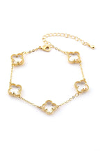 Yonca Detaylı Çelik Bileklik