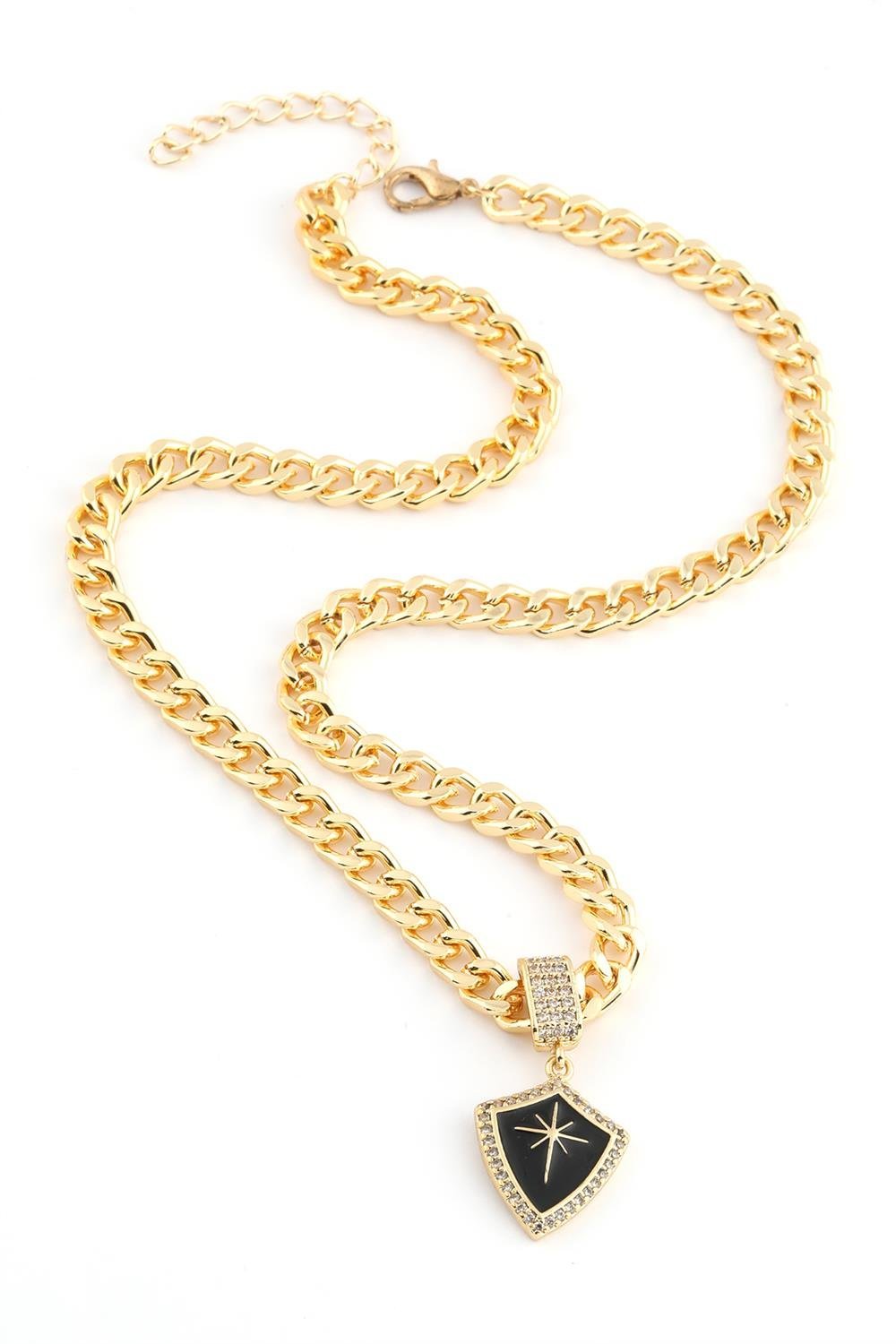 Gece Yıldızı Kalkan Kolye