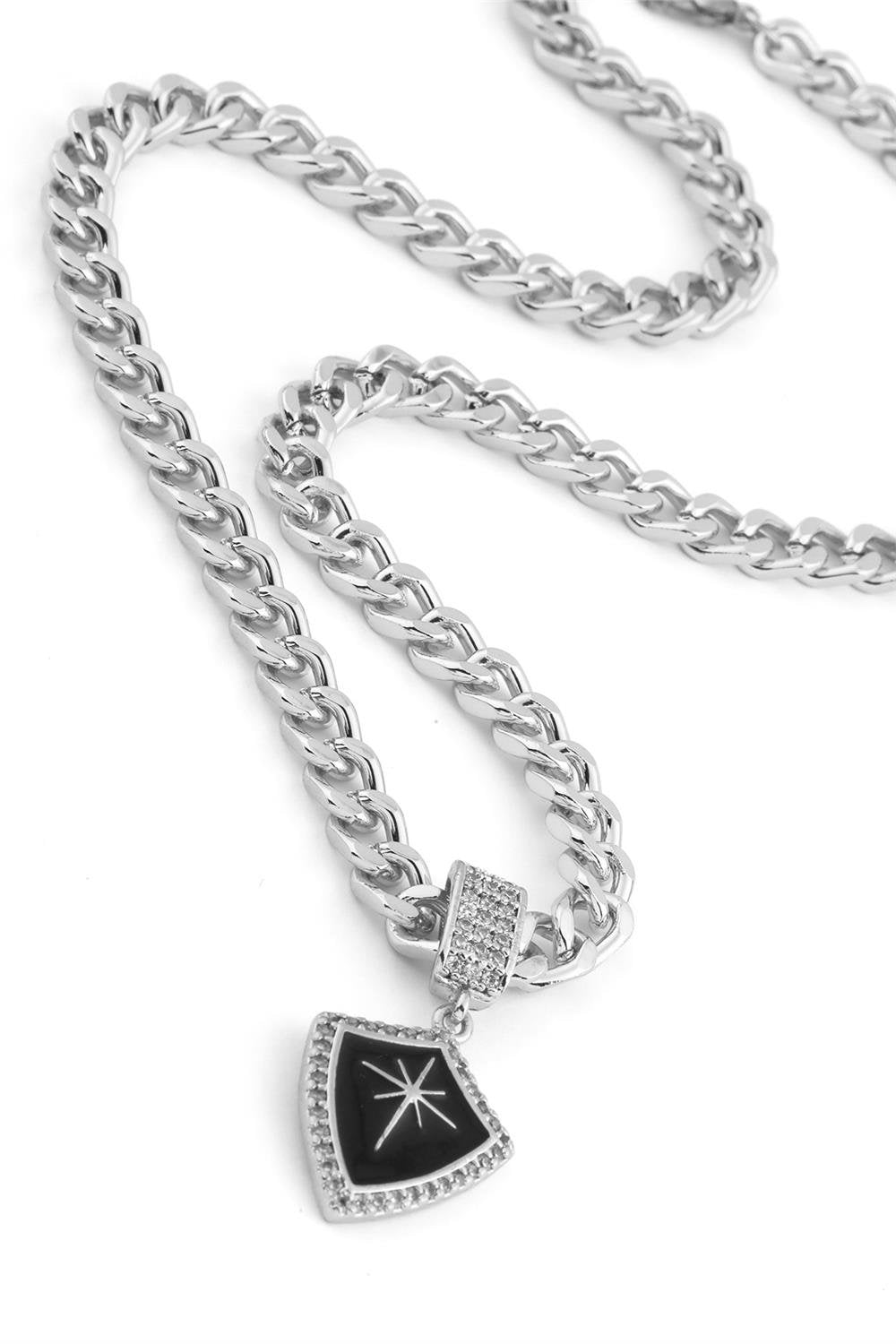 Gece Yıldızı Kalkan Kolye