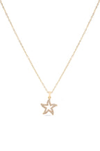 Deniz Yıldızı Detaylı Çelik Kolye